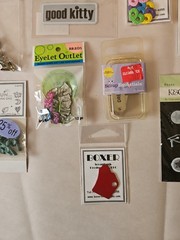 Assorted Scrapbooking Craft Bundle- Brads And Metal Tags