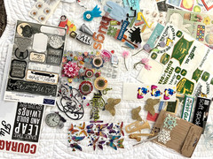 Partially Used Jolee’s, K & Company & More Stickers & Cardstock. PLEASE READ