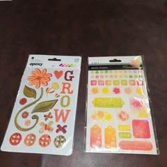Scrapbooking Sticker Lot 23 Packs Mrs Grossmans Sandylion Susan Branch Vellum