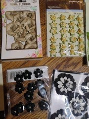Lot Of Mini Crafting Flowers