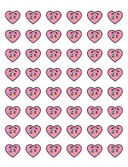 48 MICKEY MOUSE MINNIE MOUSE HEART ENVELOPE SEALS LABELS STICKERS 1.2″ ROUND