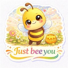 Bee Positive Sticker Pack Cute Kawaii Motivational Bee Stickers 12 Bundle