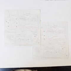 Mrs.Grossman’s Christmas Stockings Trains Holiday 2 Sticker Sheets READ