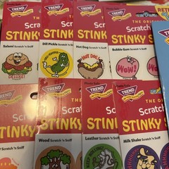 Trend Enterprises Let’s Go Camping Sticker Book RARE & 16 Sticker Sheets