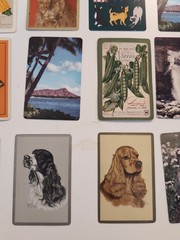 20 Playing Cards Most Vintage Ephemera Junk Journal Veggies Mountains Cats Dogs