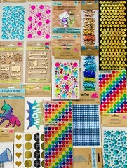729+ Theme STICKERS! Animals Hearts Stars Rainbows Unicorns Princess Superheroes