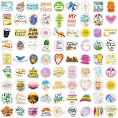 300PCS Motivational Sticker, Inspirational Words Stickers for Teens Adults Stude