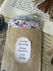 Romantic Motherhood Vintage Book Pages Ephemera Junk Journal Kit 80+ Pieces
