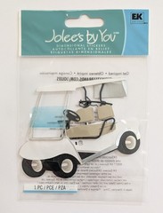Jolee’s Large Golf Cart Scrapbooking Embellishment
