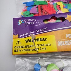 Craft Sticker Lot – Foam Shapes, Smiley Faces, Stars, Alphabet & Reward Stickers
