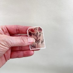 100 Victorian Washi Paper Stickers Junk Journal Collage Scrapbooking