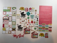 Scrapbook Embellishments / Junk Journal Ephemera Huge lot