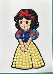 New! Snow White STICKER Princess Diamond Art Decor Scrapbooking Disney