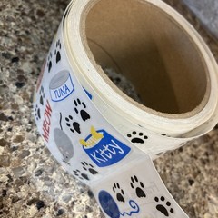 FMI Frances Meyer Sticker Roll 53 Sheets Cat Kitty Fun Kitten Stickers Lot