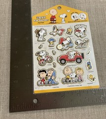(Set Of 2) Peanuts Snoopy Foil Stickers