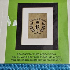 Laminated Burlap Craft Sheets Package Of 3 Beyond Measure Blue Scrapbooking