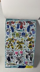Transformers Got Game Puffy Glitter Foil Glossy Over 150 Stickers 4 Sheets