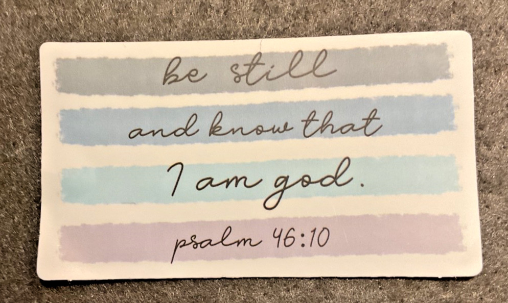 Christian Bible Jesus Motivational STICKERS FOR BOOKS, PLANNERS, MUGS, HELMETS