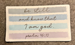 Christian Bible Jesus Motivational STICKERS FOR BOOKS, PLANNERS, MUGS, HELMETS