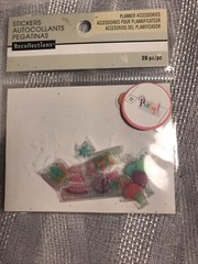 SCRAPBOOK PLANNER journaling stickers LOT OF 4 Pkgs NEW Recollection Paper Craft