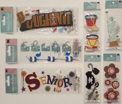 Lot of 31 all JOLEE’S BOUTIQUE Dimensional Scrapbooking Stickers Mix