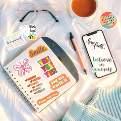 300PCS Inspirational Stickers for Water Bottles, Motivational Stickers for Adult