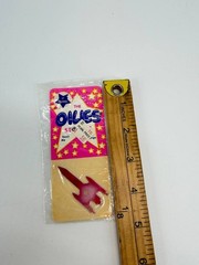 Vintage Super Oilies Jet Airplane Liquid Crystal Sticker NOS Color Change