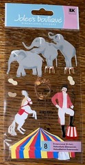 RARE Jolees Circus Animal Acrobatics Carnival Elephant Ball Tiger Jump Ring Show