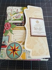 Anna Griffin Vintage Travel Card Toppers Retired Partial Set
