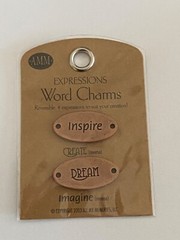 All My Memories Expressions Word Strips, Zipper Pulls and Word Charms – You Pick