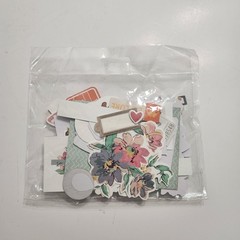 Junk Journal Ephemera Grab Bag Of Random Materials Mixed-Media Mixed Lot