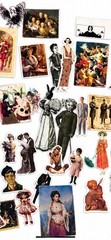 50 Vintage People Stickers Victorian Edwardian Portrait Ephemera Scrapbook Lot