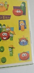 VTG Sealed Pack Veggie Tales Hallmark Sticker Sheets 4 Sheets 1 pack Made USA