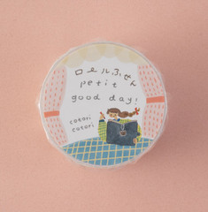 Japanese Roll Stickers, cotori cotori x Tegamisha Washi Tape, Planner Labels
