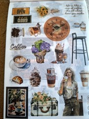 Retro Precut 500+Washi Stickers &20 Sheets Ephemera For Scrapbooking JJ Kit