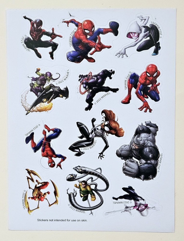Marvel SPIDEY/ Sticker sheet