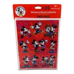 Vintage Mickey & Co Sticker Sheets Minnie Mouse Mickey Mouse Hallmark Disney 90s