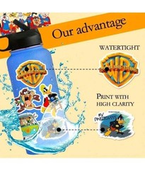 50 Piece Looney Tunes Sticker Pack Warner Bros Licensed Vinyl Decals NEW