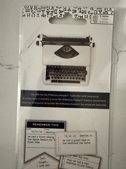 We R Memory Keepers 8PC Typecast Labels Our Story Don’t Forget Remember This