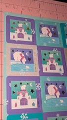 Vintage Hallmark Stickers Holiday Friends Polar Bear Foil Accents 1 Sheet