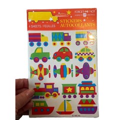 VTG ￼Stickers AMERICAN GREETINGS FORGET ME NOT TRUCKS CARS PLANES 4 New Packs +