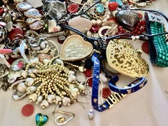 Huge Valentine Love Craft Box Lot