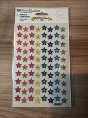 Star Sticker Lot 20 Packs Glitter Holographic Scratch Off