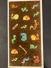 Silly Bugs Insects Sticker Sheet Scrapbook Planner Craft Stickers