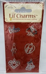 American Traditional Designs Lil’ Charms Embellishments Christmas Love Crosses