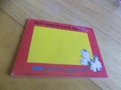 1984 Trend vintage Just wanted you to know notes newsgrams post a note