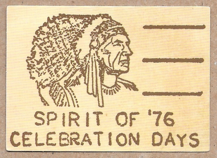 Vintage Spirit of ’76 Bicentennial Sticker Die Cut Decal Scrapbooking Use
