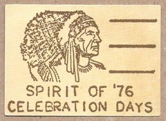 Vintage Spirit of ’76 Bicentennial Sticker Die Cut Decal Scrapbooking Use