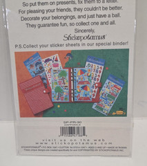 New 2000 In Package Vintage Hallmark Stickopotamus Stickers Daffodils 1 Sheet