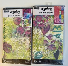 Dylusions Dyalog Covers & Insert Books Washi Tape LOT Junk Journal Scrapbook